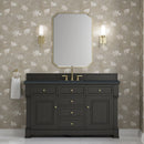 James Martin Brookfield 60" Single Bathroom Vanity, Black Onyx