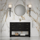 James Martin Lucian 48" Single Bathroom Vanity, Carbon Oak