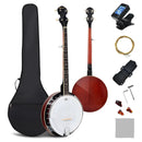 5-String Geared Tunable Banjo with case by LJGDeals