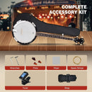 5-String Geared Tunable Banjo with case by LJGDeals