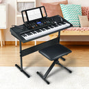61-Key Electronic Keyboard Piano Set with Full Size Lighted Keys by LJGDeals