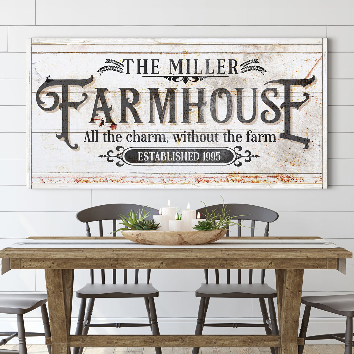 Personalized Farmhouse Sign II, photo 2 of 8