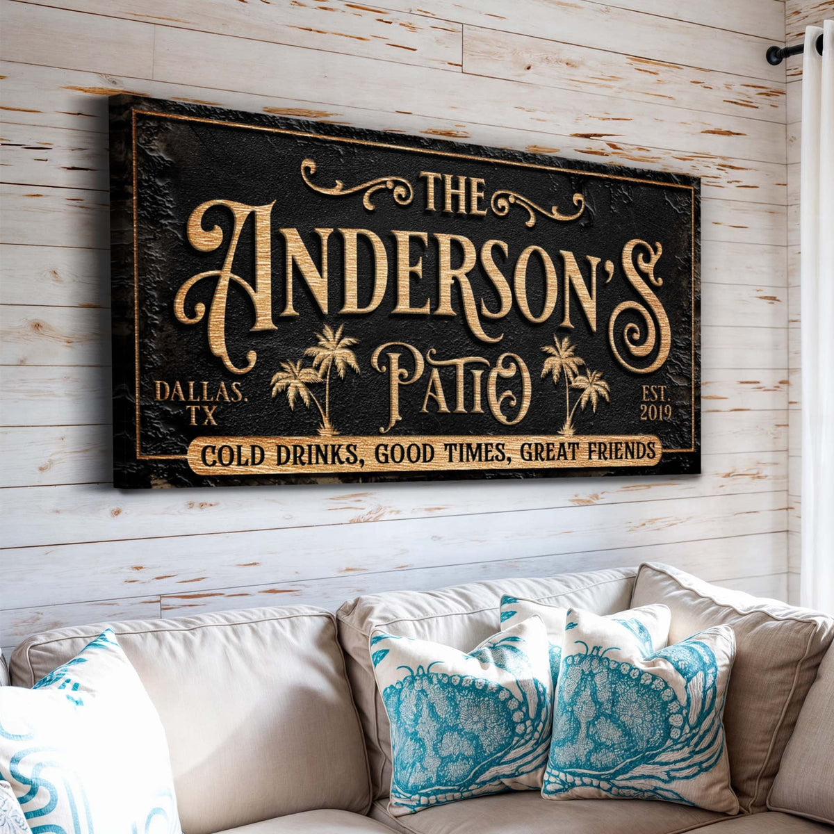 Personalized Patio Sign, photo 3 of 8