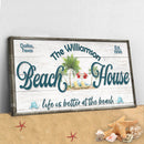 Personalized Beach House Sign III