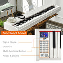 88-Key Full Size Digital Piano Weighted Keyboard with Sustain Pedal