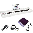 88-Key Full Size Digital Piano Weighted Keyboard with Sustain Pedal by LJGDeals