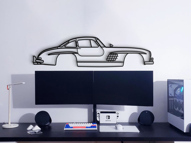 1954 300 SL Coupe Metal Car Wall Art - MT0030