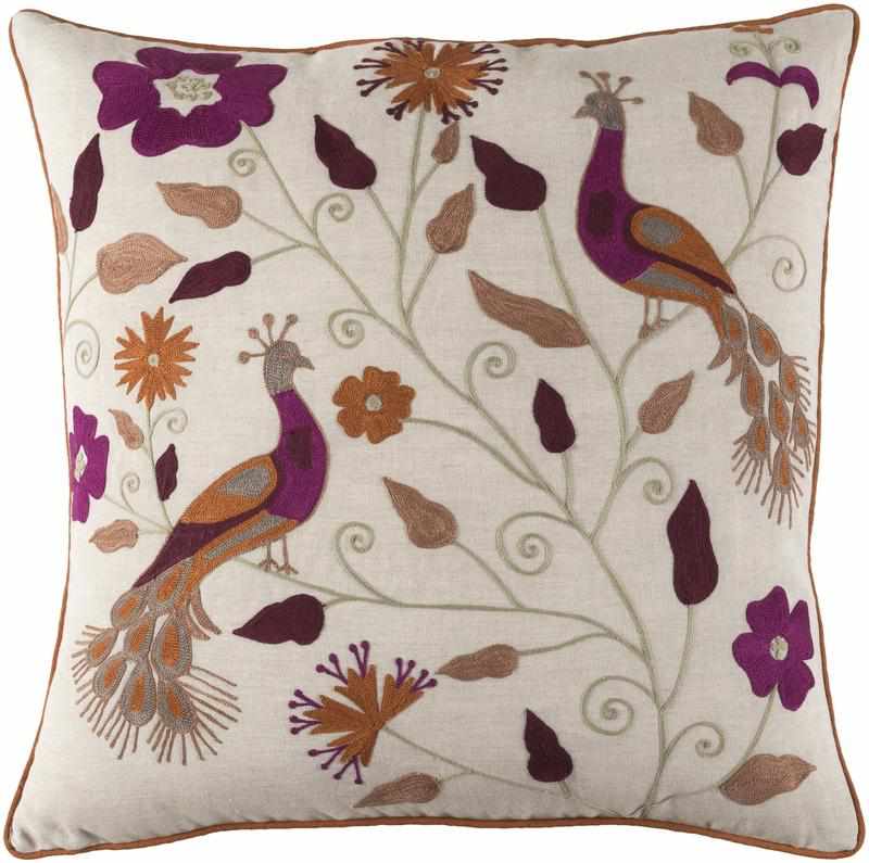 Bolnes Beige Pillow Cover