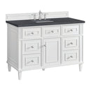 James Martin Lorelai 48" Single Bathroom Vanity, Bright White