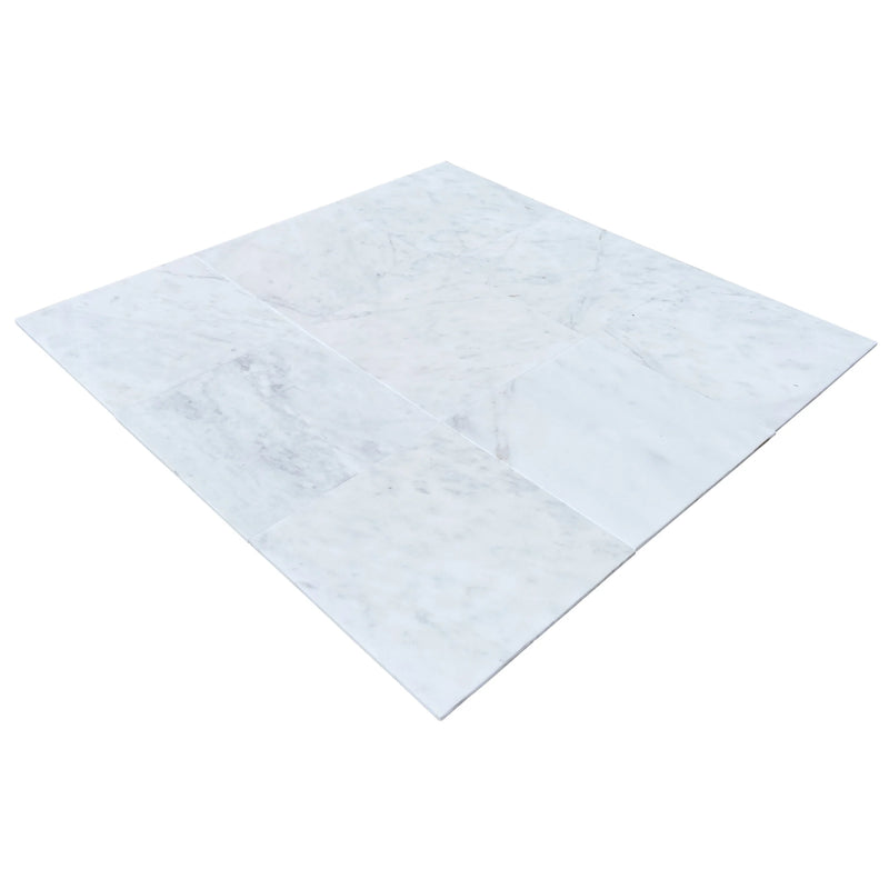 Mugla White Marble Tiles Polished Floor and Wall Tile