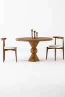 Mulisa Round Wood Dining Table