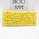 Multi color 144pcs 2cm artificial paper roses wedding decor bedroom by Decorbites