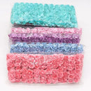 Multi color 144pcs 2cm artificial paper roses wedding decor bedroom by Decorbites