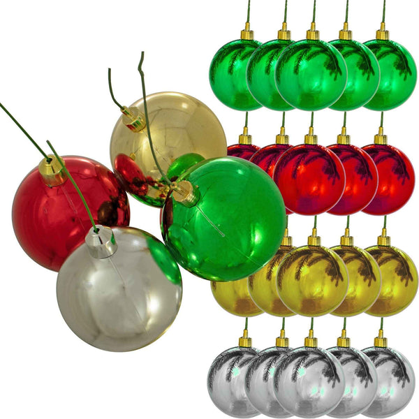 Multi-Color Ball Ornaments Bundle, photo 2 of 3