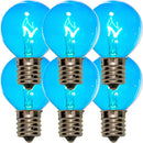Multi-Color G40 Light Bulbs by Lee Display