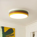 Multi color stack ceiling lamp bedroom led round light by Decorbites