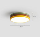 Multi color stack ceiling lamp bedroom led round light by Decorbites