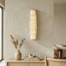 Multi Layer Stacked Alabaster Wall Lamp