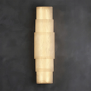 Multi Layer Stacked Alabaster Wall Lamp