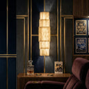 Multi Layer Stacked Alabaster Wall Lamp