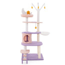 Multi-level Cat Tower with Sisal Covered Scratching Posts by LJGDeals