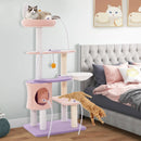 Multi-level Cat Tower with Sisal Covered Scratching Posts by LJGDeals