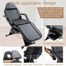Multi-Purpose 3-Section Adjustable Massage Tattoo Chair With Stool (SAK35617)