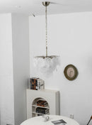 Retro Glass Disc Chandelier