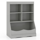 3-Tier Children's Multi-Functional Bookcase Toy Storage Bin Floor Cabinet by LJGDeals