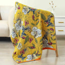 GobekUsa Gauze Flower Bath Towel 80x160cm - Quick-Drying & Absorbent