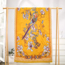 GobekUsa Gauze Flower Bath Towel 80x160cm - Quick-Drying & Absorbent