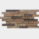 Multicolor Natural Strips Terracotta Mosaics 11 3/4x16 1/8