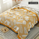 GobekUsa Cotton Gauze Boho Throw Blanket