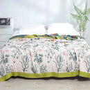 GobekUsa Cotton Gauze Boho Throw Blanket