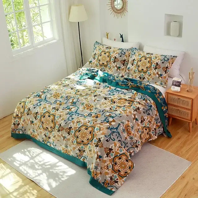 GobekUsa Cotton Gauze Boho Throw Blanket, photo 8 of 38