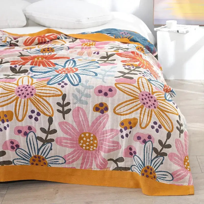 GobekUsa Cotton Gauze Boho Throw Blanket, photo 38 of 38