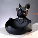 GobekUsa Cool Dog Resin Statue Sculpture Home Decor Gift