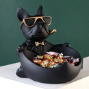 GobekUsa Cool Dog Resin Statue Sculpture Home Decor Gift