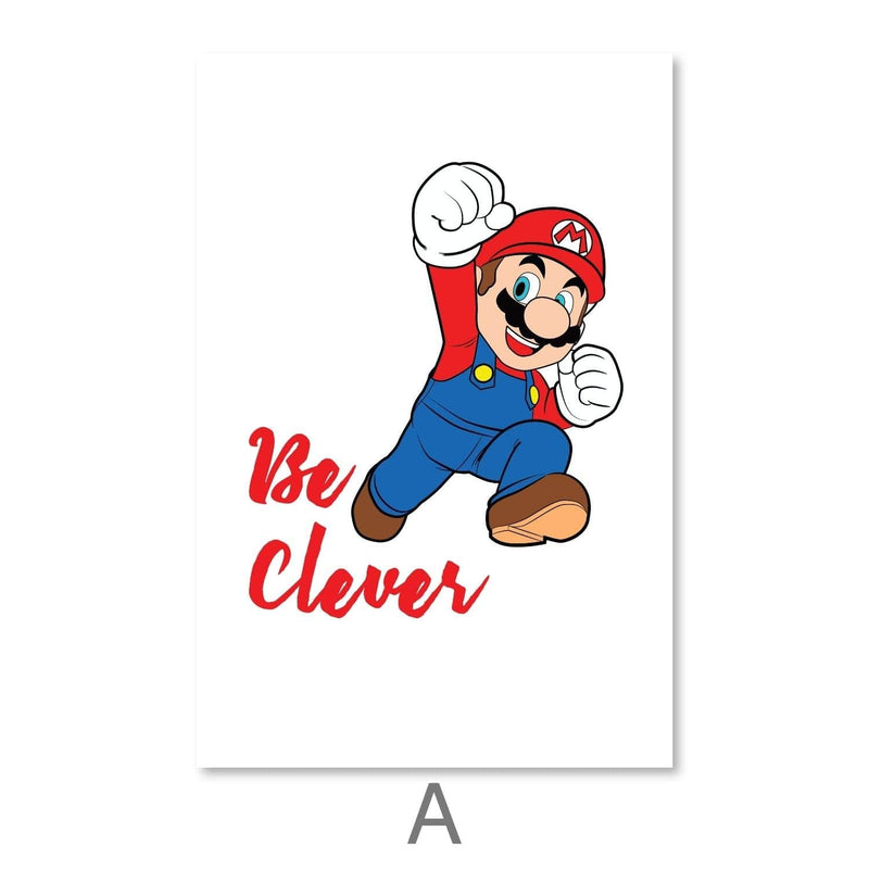 Mushroom Kingdom Heroes Canvas