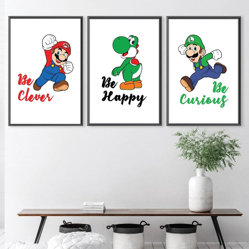 Mushroom Kingdom Heroes Canvas