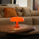 GobekUsa Mushroom table lamp minimalist modern bedroom bedside lamp Danish designer orange decorative table lamp