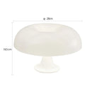 GobekUsa Mushroom table lamp minimalist modern bedroom bedside lamp Danish designer orange decorative table lamp