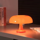 GobekUsa Mushroom table lamp minimalist modern bedroom bedside lamp Danish designer orange decorative table lamp