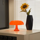 GobekUsa Mushroom table lamp minimalist modern bedroom bedside lamp Danish designer orange decorative table lamp