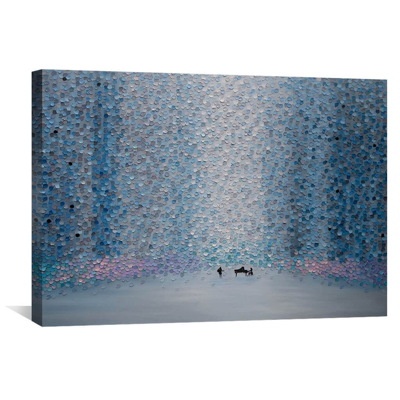 Music And Rain Canvas