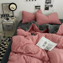 GobekUsa Cotton Bedding Set with Comforter Cover, Sheet, and Pillowcase Set