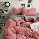 GobekUsa Cotton Bedding Set with Comforter Cover, Sheet, and Pillowcase Set