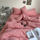 GobekUsa Cotton Bedding Set with Comforter Cover, Sheet, and Pillowcase Set