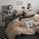 GobekUsa Cotton Bedding Set with Comforter Cover, Sheet, and Pillowcase Set