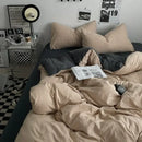 GobekUsa Cotton Bedding Set with Comforter Cover, Sheet, and Pillowcase Set